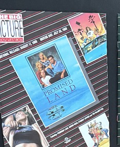 Actual The Big Picture — Vestron Promised Land dealer sheet front photograph