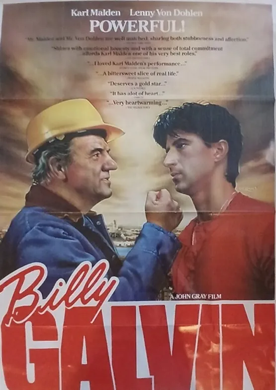 Actual Billy Galvin — home-video promotional poster front photograph