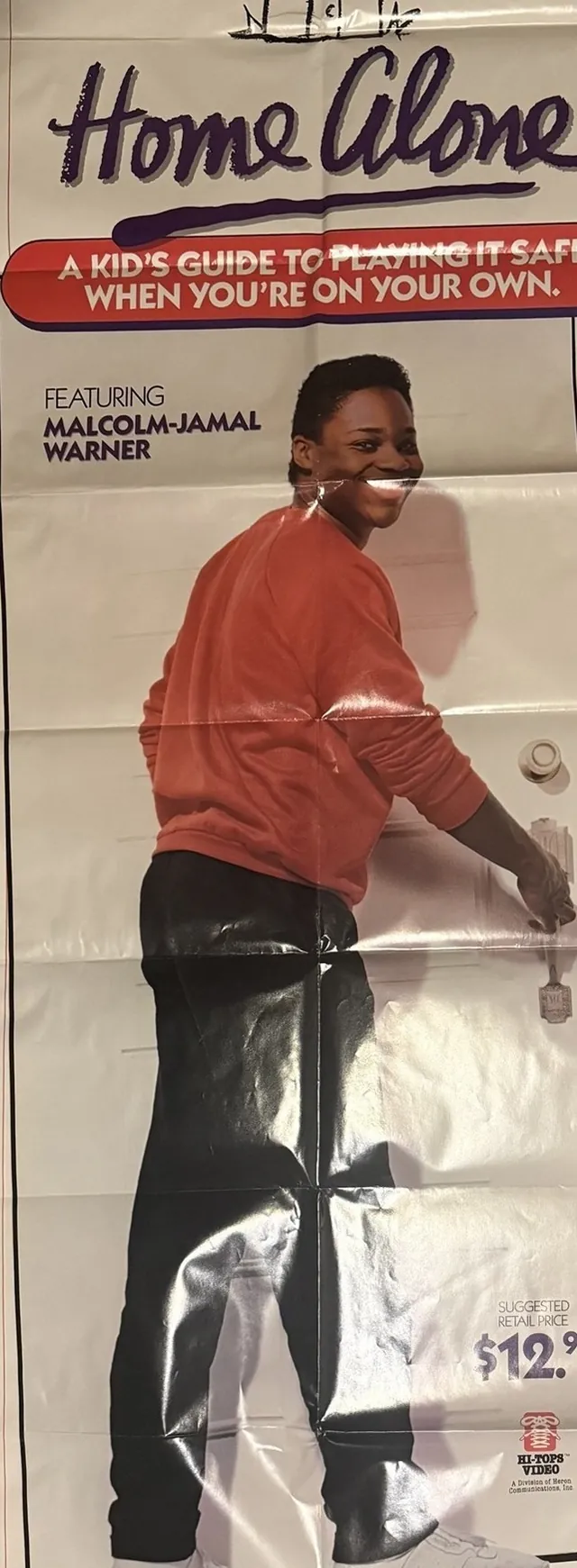 Actual Home Alone: A Kid's Guide to Playing It Safe — Hi-Tops Video poster front photograph