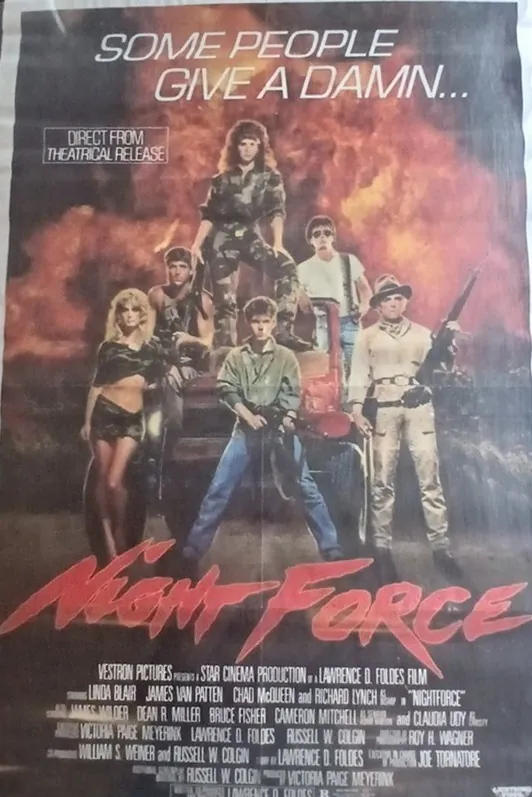 Actual Magnum Force — home-video promotional poster front photograph
