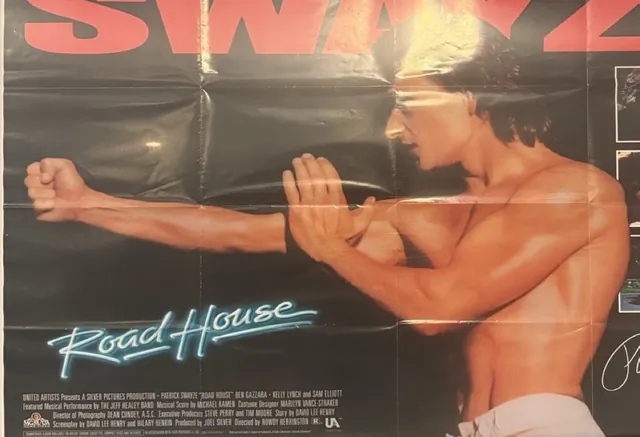 Actual Road House — video-release promotional poster front photograph