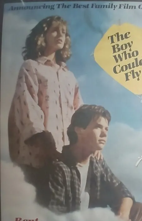 Actual The Boy Who Could Fly — home-video promotional poster front photograph