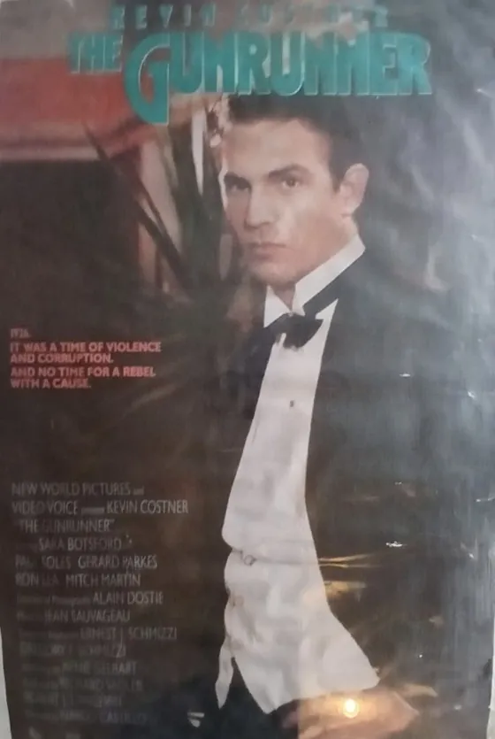 Actual The Gunrunner — home-video promotional poster front photograph