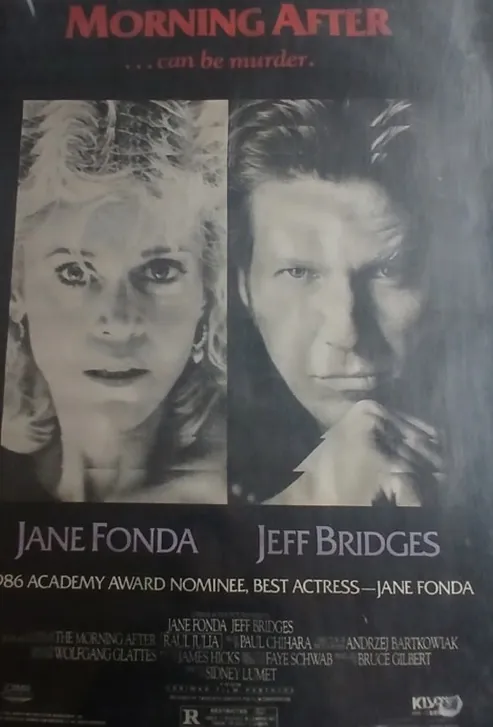 Actual The Morning After — home-video promotional poster front photograph