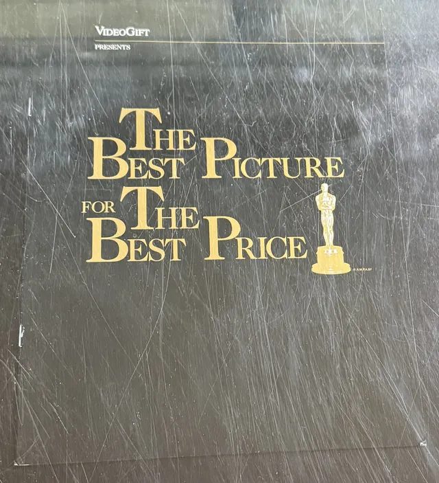 Actual The Best Picture for the Best Price — VideoGift promotional poster front photograph