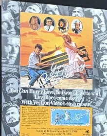 Actual Your Own Personal Video Shopper — Vestron cash rebate dealer sheet front photograph